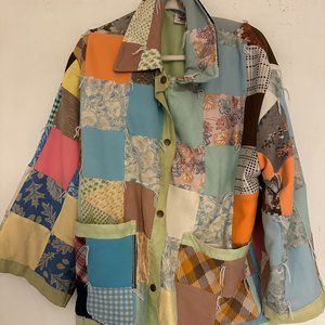 Psychic Outlaw Handmade Quilted Coat - Size M
